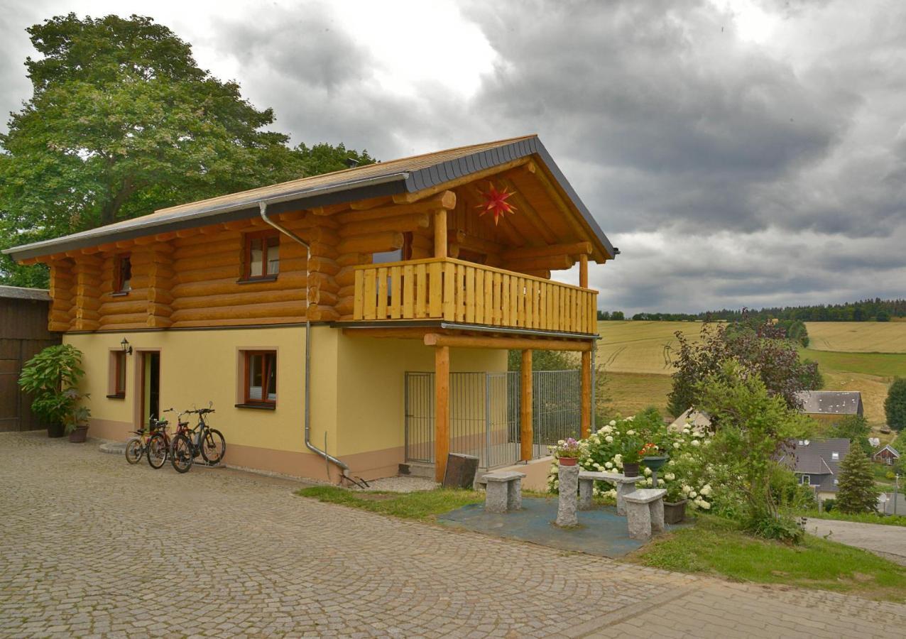 Ferienwohnung Ferienhof Kürschner Drebach Exterior foto